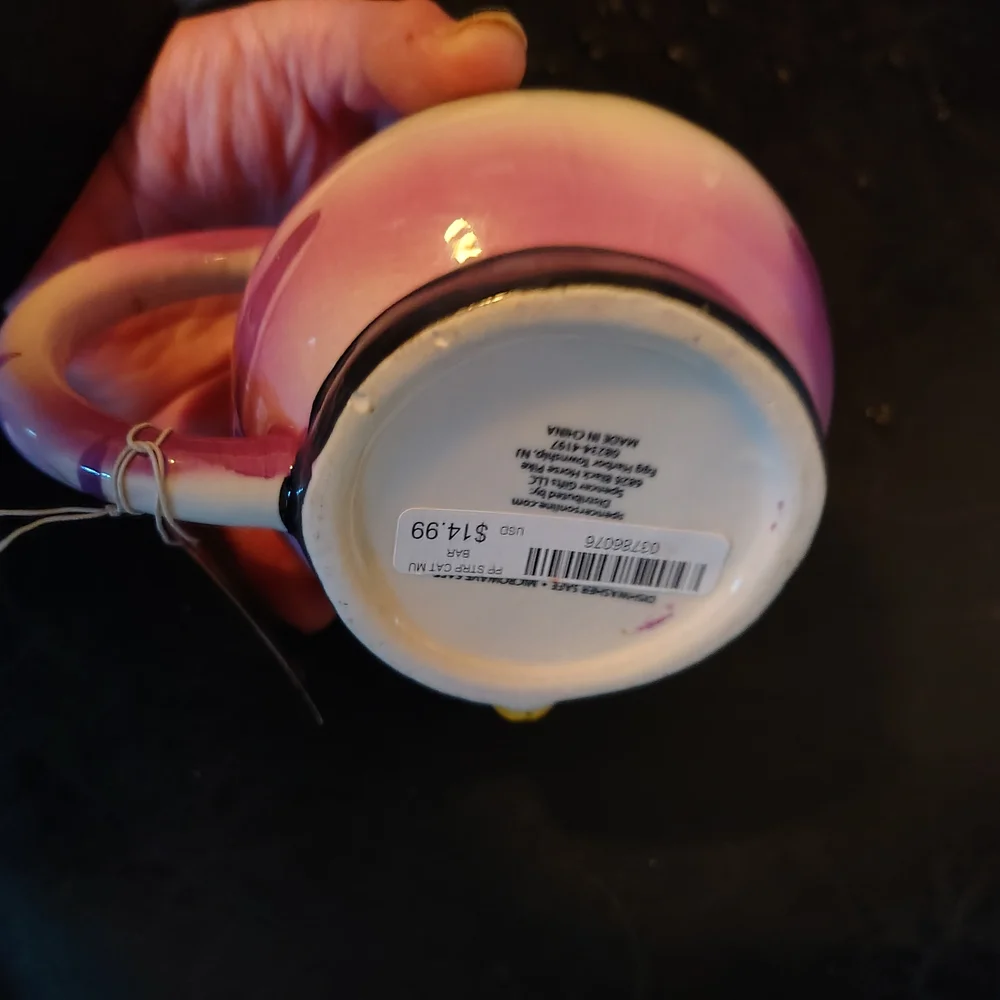 Purple Cat Mug